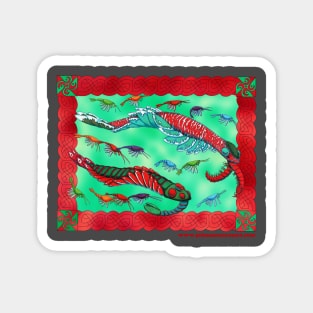 Anomalocaris Christmas Magnet