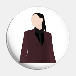 Lena Luthor (Digital Drawing) Pin