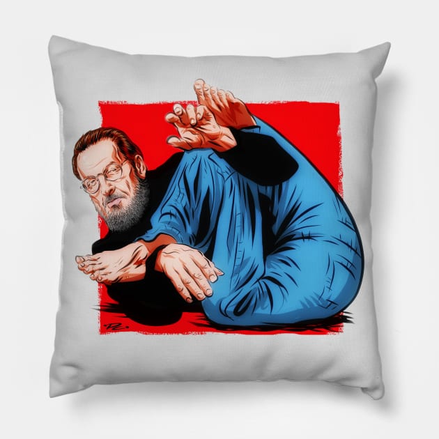 Lars Von Trier - An illustration by Paul Cemmick Pillow by PLAYDIGITAL2020