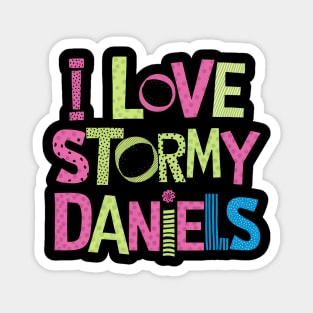 I Love Stormy Daniels Magnet