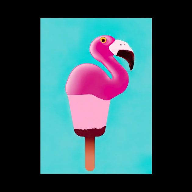 Flamingo Ice Cream by maxcode