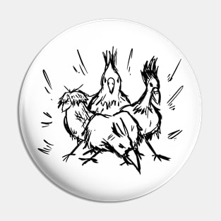 The Bad Birds Pin