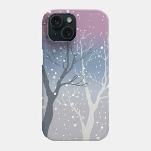 Winter Trees Phone Case