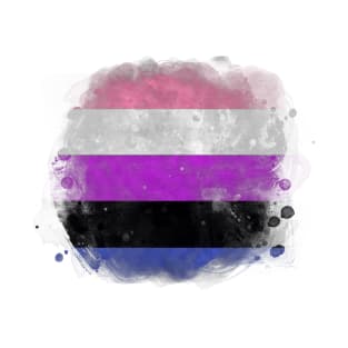 Gender Fluidity pride flag T-Shirt