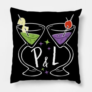 Pierce & Luna Logo v2 Pillow