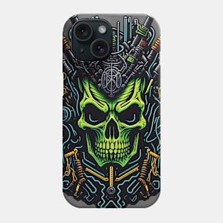 Cyborg Heads S02 D08 Phone Case