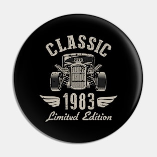 39 Year Old Gift Classic 1983 Limited Edition 39th Birthday Pin