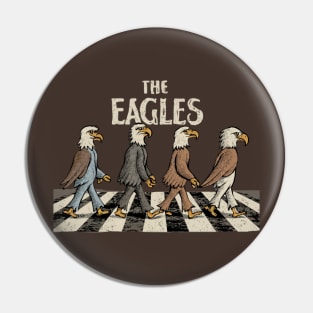 the eagles band retro Pin