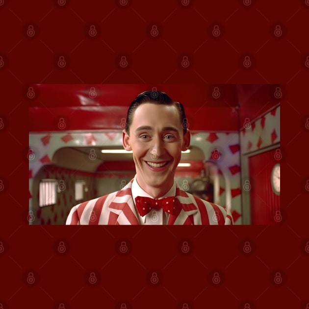 tom hiddleston as pee-wee herman in pee-wees by Maverick Media