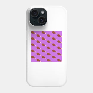 Chicken Leg - Purple Phone Case