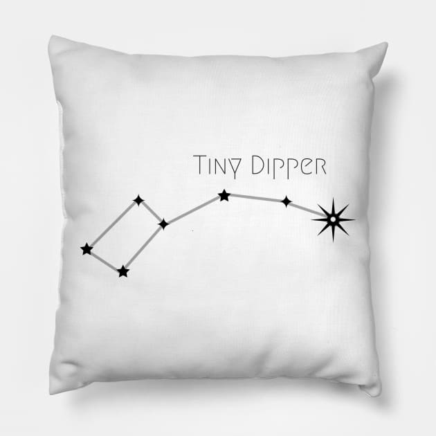 Tiny Dipper Pillow by wanderingteez