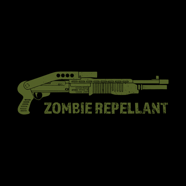 Zombie Repellent - Zombie Zombies by fromherotozero