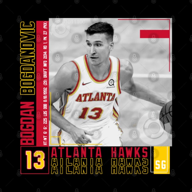 Bogdan Bogdanovic Paper Poster by art.Hamdan