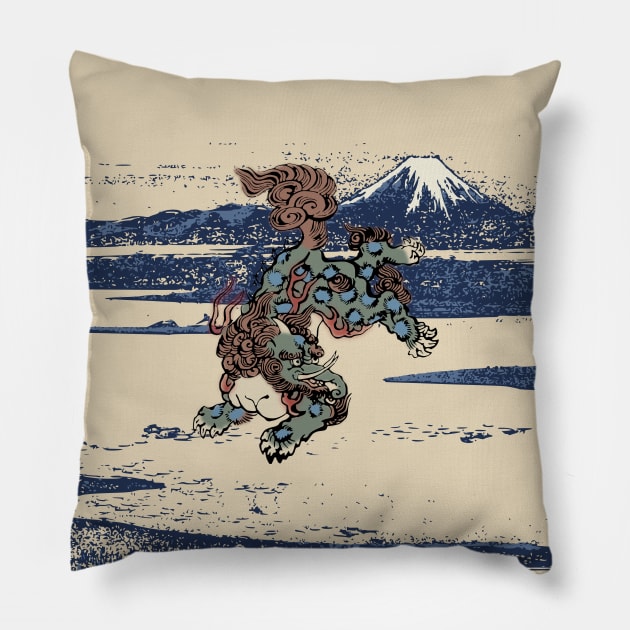 Baku Pillow by blackroserelicsshop@gmail.com