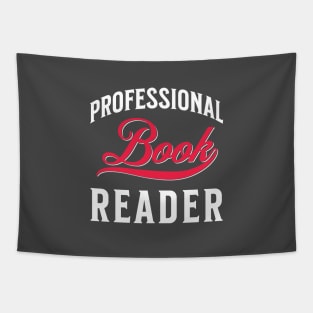 Professional Book Reader Tapestry