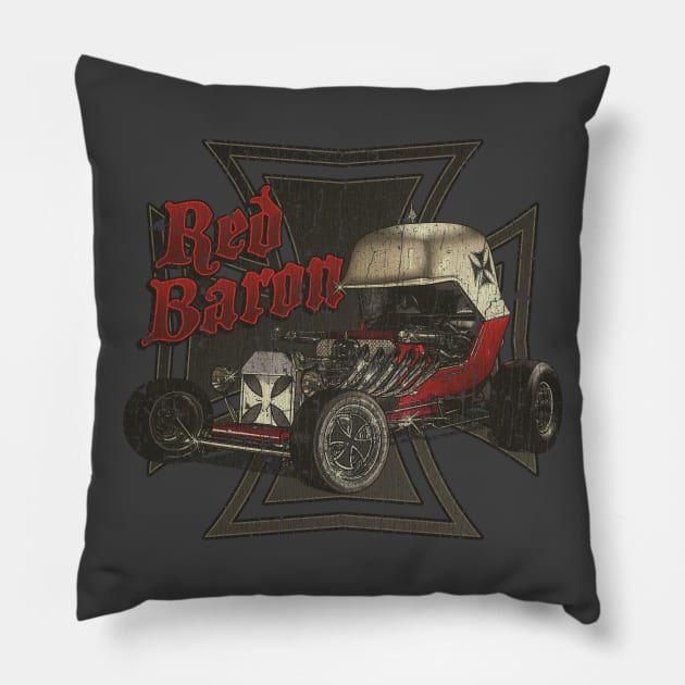 The Red Baron 1969 Pillow by JCD666