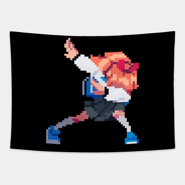 Kyoko Dab Tapestry by MrDelta