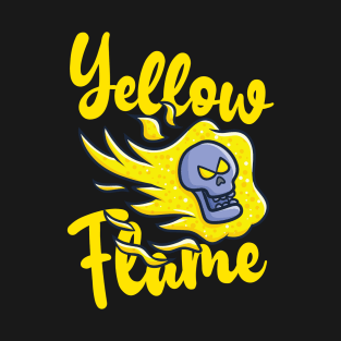 Yellow flame T-Shirt