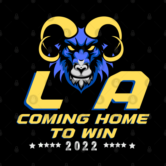 LA Rams FOOTBALL - WINNERS by J_Joseph_Designs