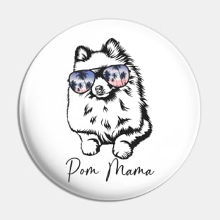 Pomeranian Mom Pin