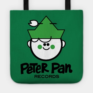 peter pan records Tote