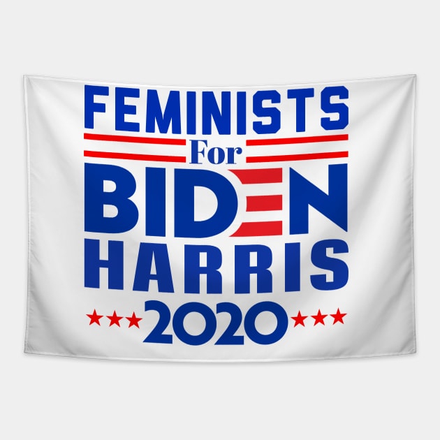 feminists for biden harris 2020 Tapestry by Kishu