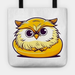 Owl on the couch Tote