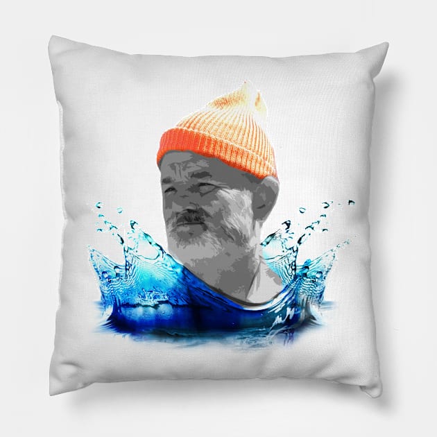 Zissou Splash Pillow by scarylasers