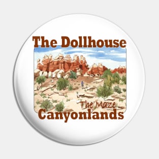 The Dollhouse Hike, Canyonlands Pin