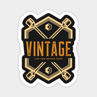 Vintage Repair Shop Magnet