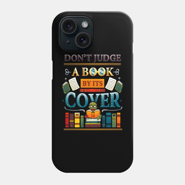 Don't judge a Book by its Cover Phone Case by Vallina84