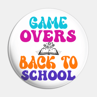 game overs back to school welcome back students enjoy Pin