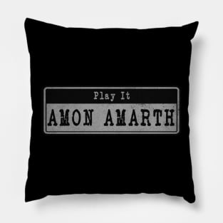 Amon Amarth // Vintage Fanart Tribute Pillow