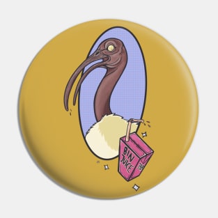 Bin Chicken - Urban Legends (Black Headed Ibis) Pin