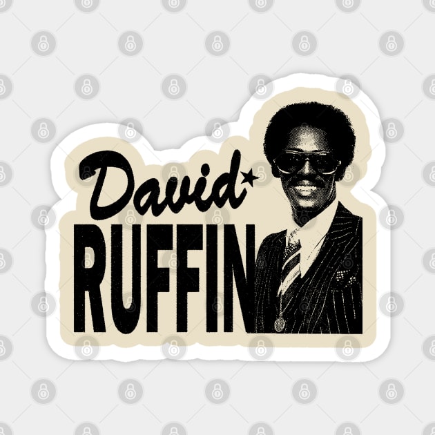 David Ruffin(American singer and musician) Magnet by Parody Merch