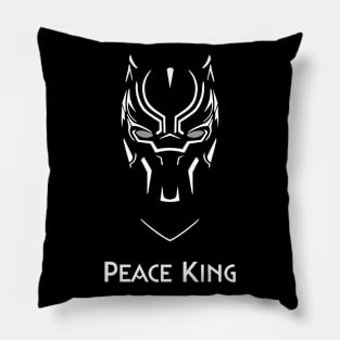 Peace King - Black Panther T-Shirt Pillow