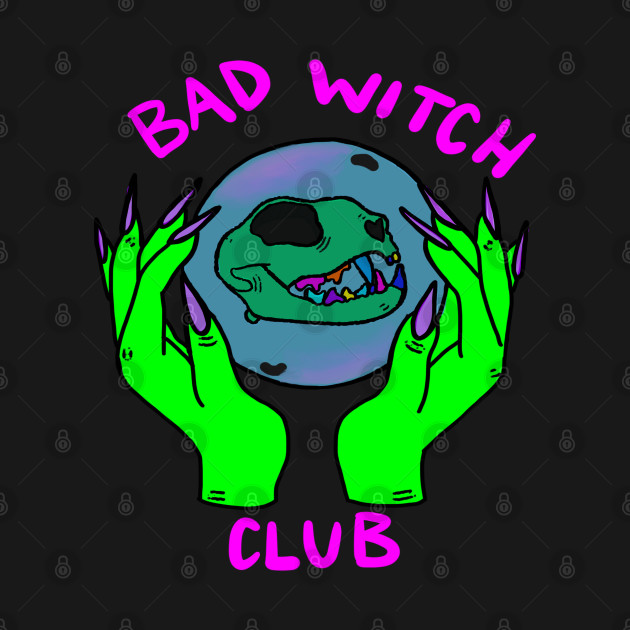 Disover Bad witch club - Witchcraft - T-Shirt