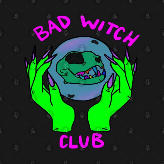 Discover Bad witch club - Witchcraft - T-Shirt