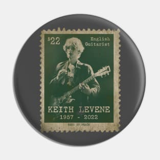 Engraved Vintage Style - Keith Levene Pin