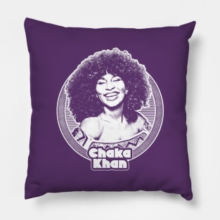 Chaka Khan //// Retro Style Fan Art Design Pillow