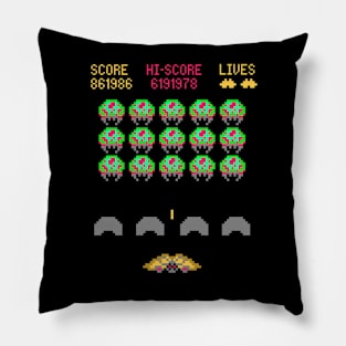 Zebes Invaders Pillow