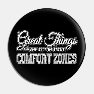 Great Things Pin