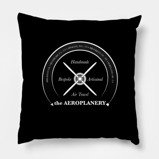 The Aeroplanery Pillow by FictionalBrands