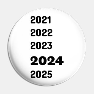 Year 2024 Pin