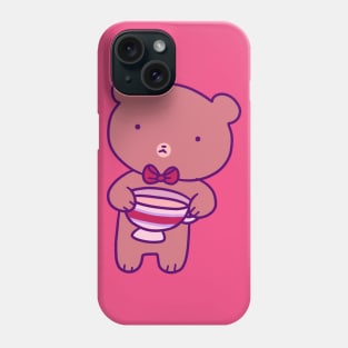 Tea Teddy Bear Phone Case