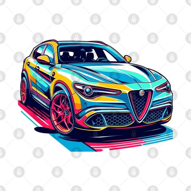 Alfa Romeo Stelvio by Vehicles-Art