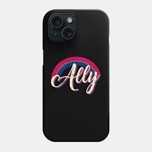 Proud Ally Bisexual Flag LGBT Pride Phone Case