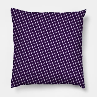 purple chiness pattern Pillow