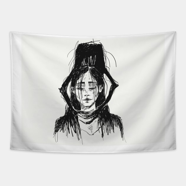 The demon inside Tapestry by DemoNero