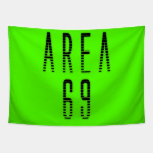 Ufo Tee Area 69 Tapestry